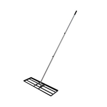 Lawn Leveler Tool 36*10 in, Lawn Leveling Rake with 84 in Long Handle